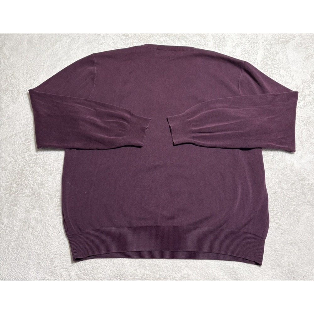 Cranberry Red Polo Sweater Men's Pullover Size XL Golf Vintage Logo Pony VTG